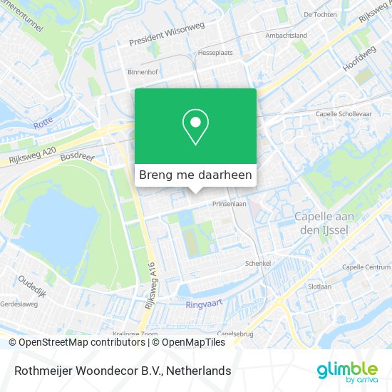 Rothmeijer Woondecor B.V. kaart