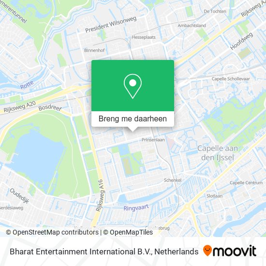 Bharat Entertainment International B.V. kaart