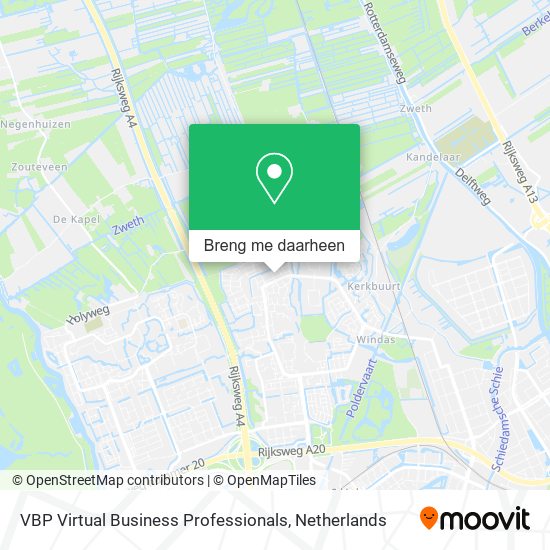 VBP Virtual Business Professionals kaart