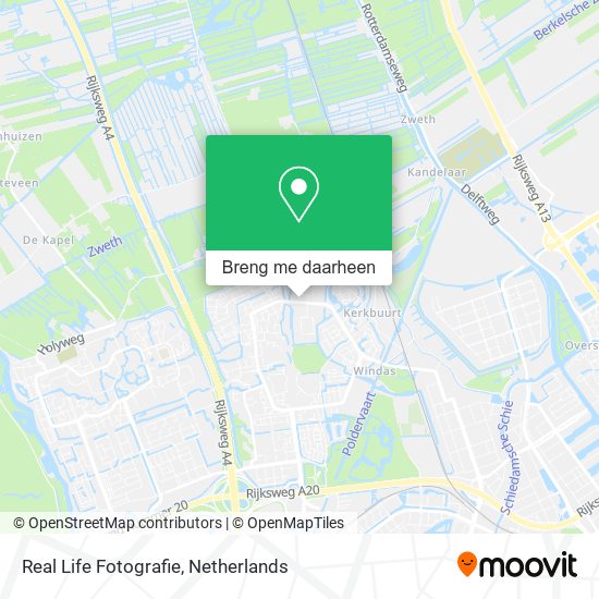 Real Life Fotografie kaart
