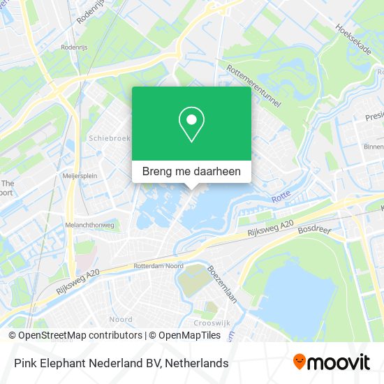 Pink Elephant Nederland BV kaart