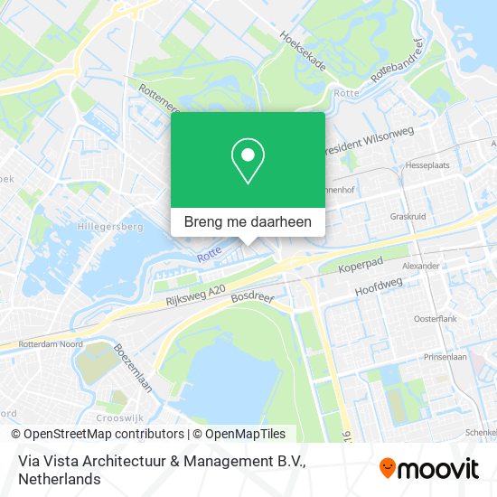 Via Vista Architectuur & Management B.V. kaart