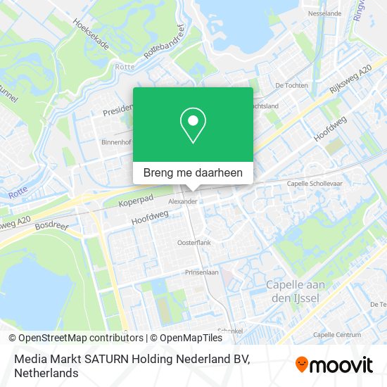 Media Markt SATURN Holding Nederland BV kaart
