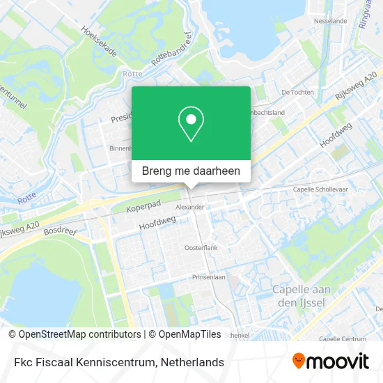 Fkc Fiscaal Kenniscentrum kaart