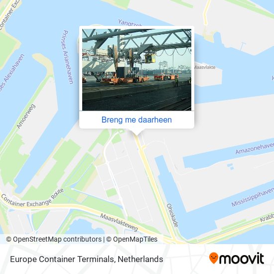 Europe Container Terminals kaart