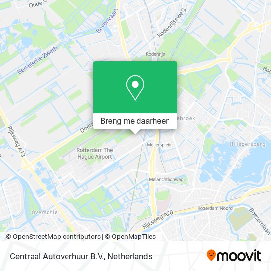 Centraal Autoverhuur B.V. kaart