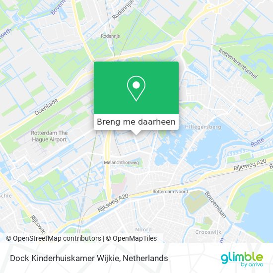 Dock Kinderhuiskamer Wijkie kaart