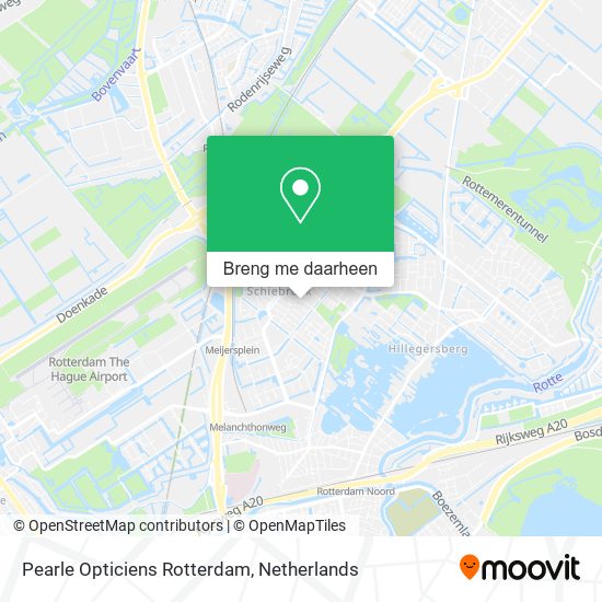 Pearle Opticiens Rotterdam kaart