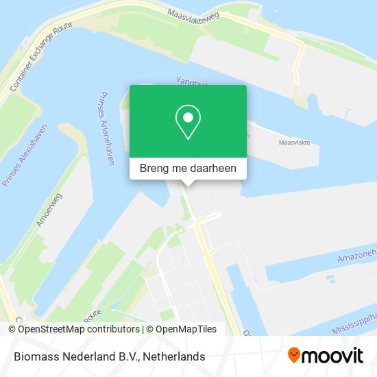 Biomass Nederland B.V. kaart