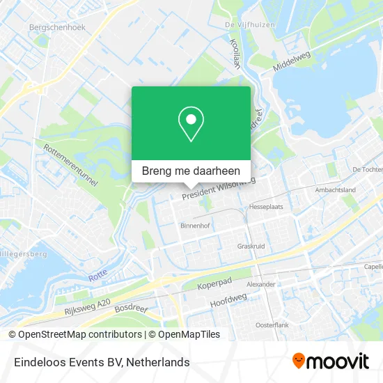 Eindeloos Events BV kaart