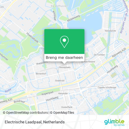 Electrische Laadpaal kaart