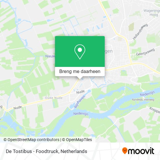 De Tostibus - Foodtruck kaart