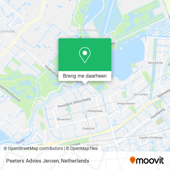 Peeters Advies Jeroen kaart