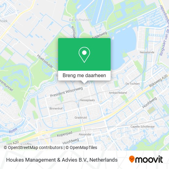 Houkes Management & Advies B.V. kaart