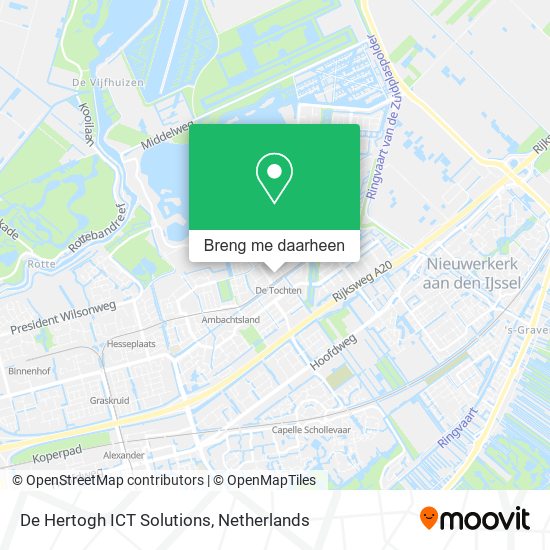 De Hertogh ICT Solutions kaart
