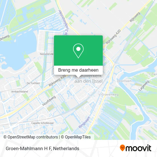 Groen-Mahlmann H F kaart