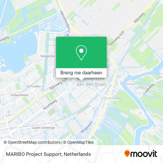 MARIBO Project Support kaart