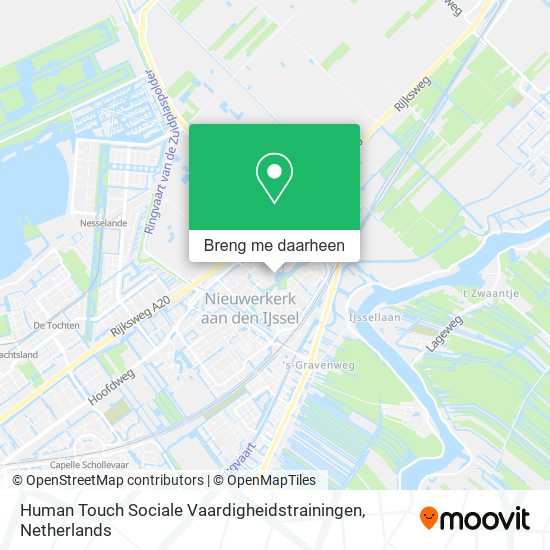 Human Touch Sociale Vaardigheidstrainingen kaart