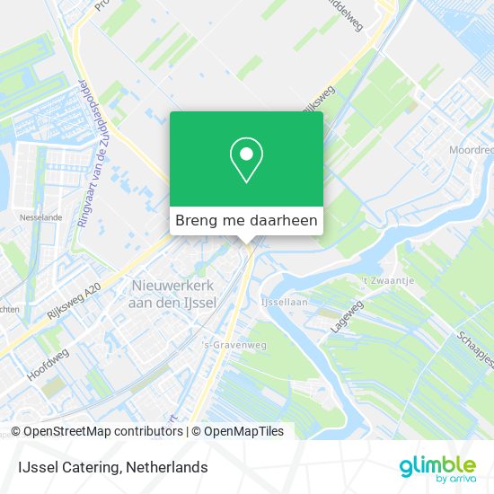 IJssel Catering kaart
