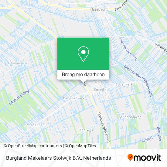 Burgland Makelaars Stolwijk B.V. kaart