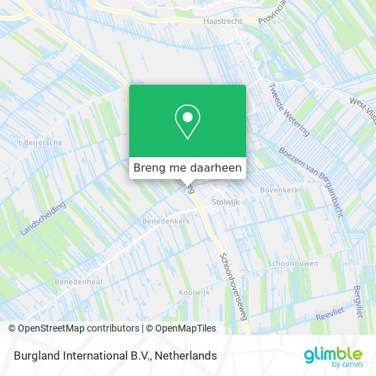 Burgland International B.V. kaart