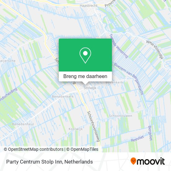 Party Centrum Stolp Inn kaart