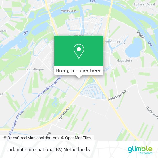 Turbinate International BV kaart