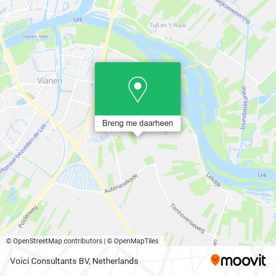 Voici Consultants BV kaart