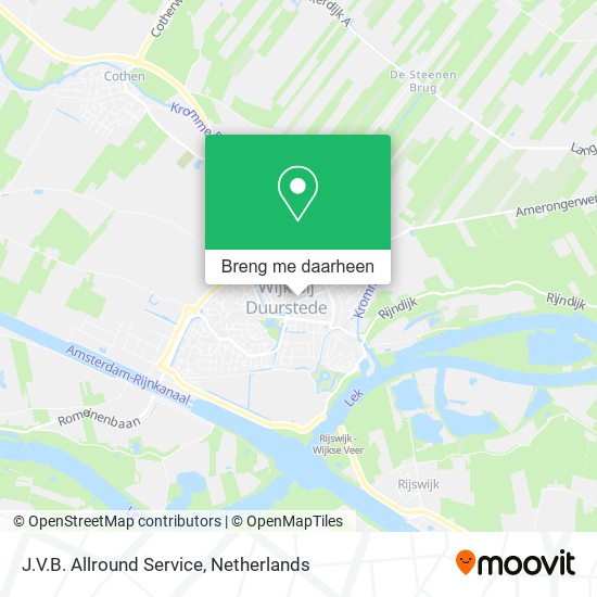 J.V.B. Allround Service kaart