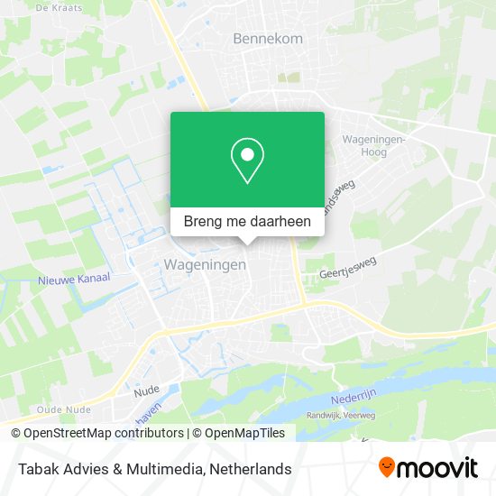 Tabak Advies & Multimedia kaart