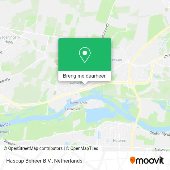 Hascap Beheer B.V. kaart