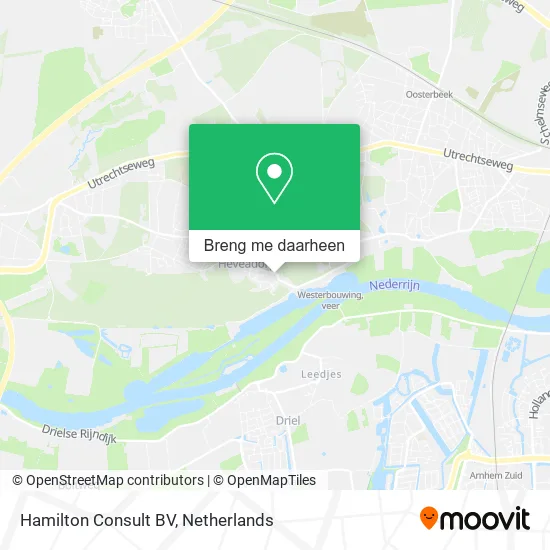 Hamilton Consult BV kaart