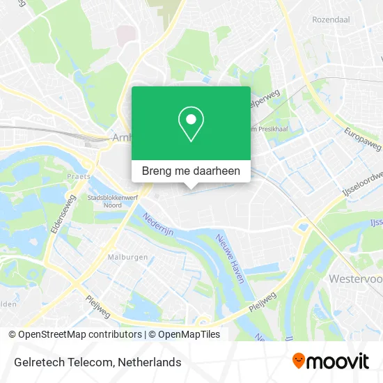 Gelretech Telecom kaart