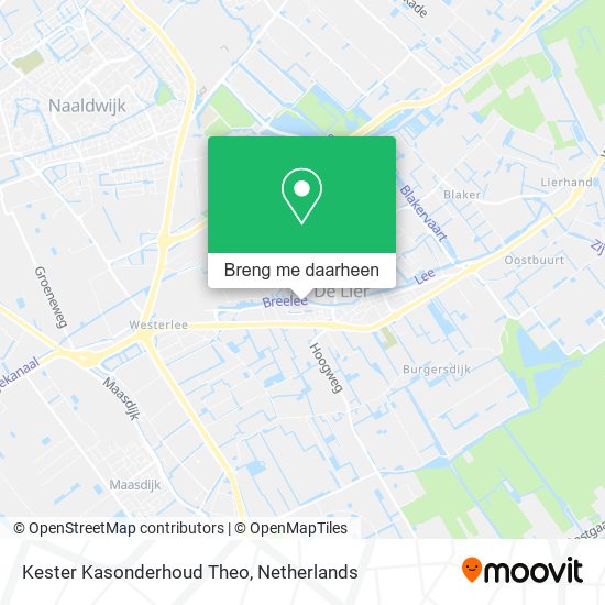 Kester Kasonderhoud Theo kaart