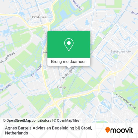 Agnes Bartels Advies en Begeleiding bij Groei kaart