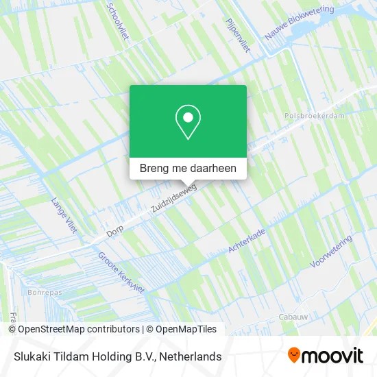 Slukaki Tildam Holding B.V. kaart
