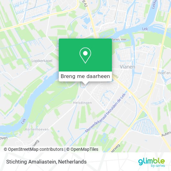 Stichting Amaliastein kaart