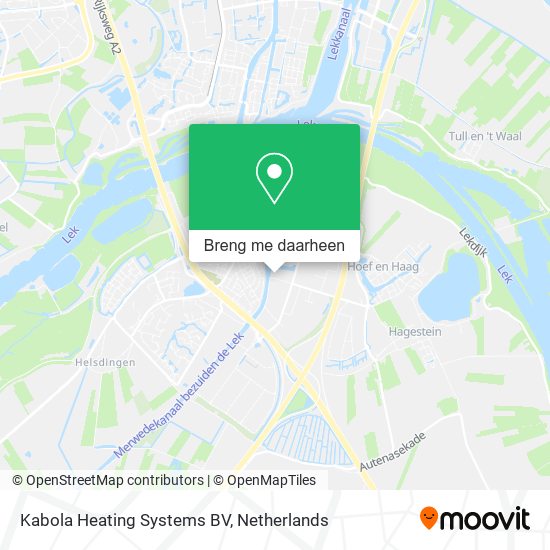 Kabola Heating Systems BV kaart