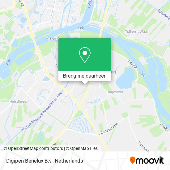 Digipen Benelux B.v. kaart