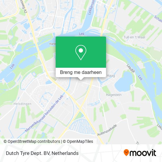 Dutch Tyre Dept. BV kaart