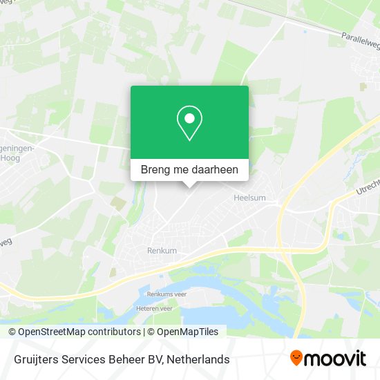 Gruijters Services Beheer BV kaart