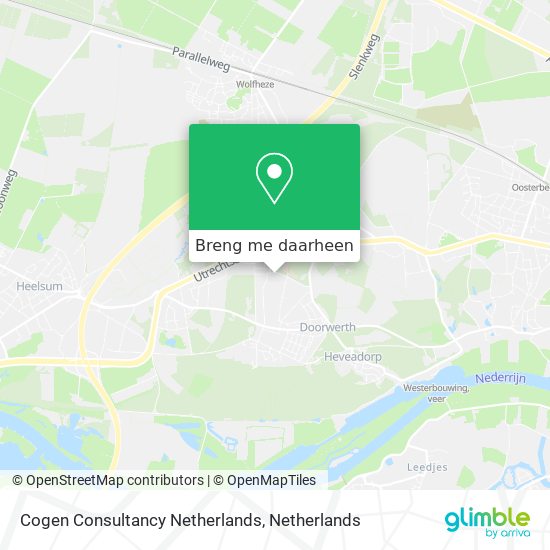 Cogen Consultancy Netherlands kaart