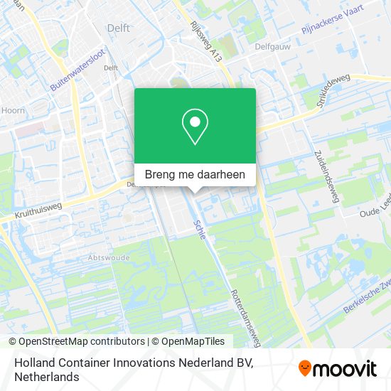 Holland Container Innovations Nederland BV kaart