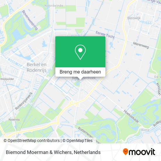 Biemond Moerman & Wichers kaart