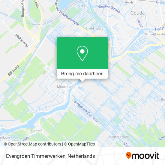 Evengroen Timmerwerken kaart
