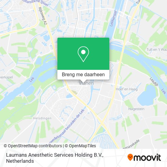 Laumans Anesthetic Services Holding B.V. kaart