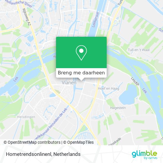 Hometrendsonlinenl kaart