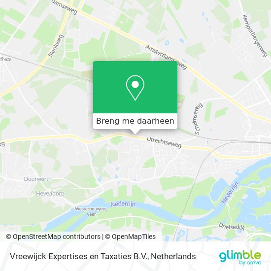 Vreewijck Expertises en Taxaties B.V. kaart