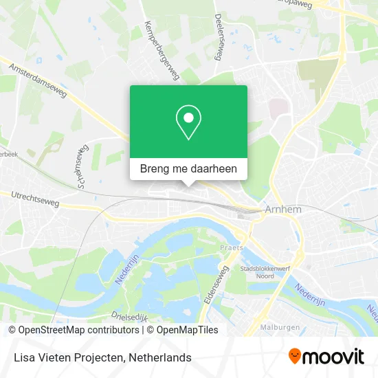 Lisa Vieten Projecten kaart