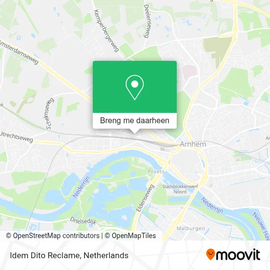 Idem Dito Reclame kaart